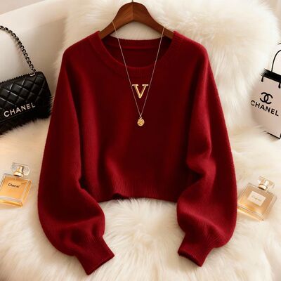 大朗不起球正品大佬毛衣新款洋气女装桐乡的上档次特别有气质时尚