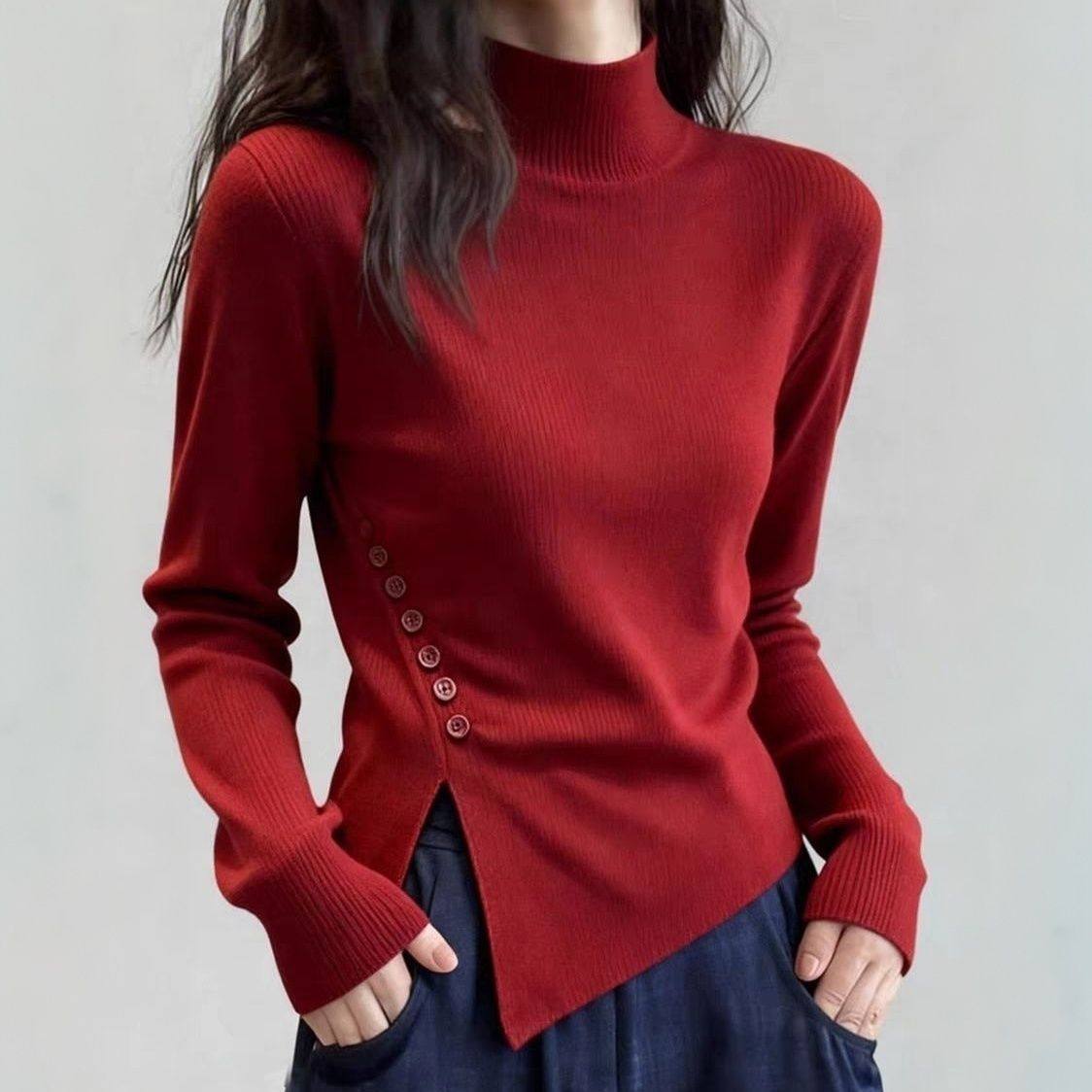 广州十三行高端欧货女装高领针织衫秋冬东莞大朗毛衣不起球上衣,女装/女士精品,毛针织衫,淘宝优惠券,粉丝福利购,淘宝优惠卷