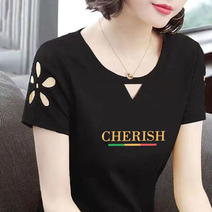 广东广州守秀十三行短袖t恤女潮2025夏季宽松版深圳女装高端欧货