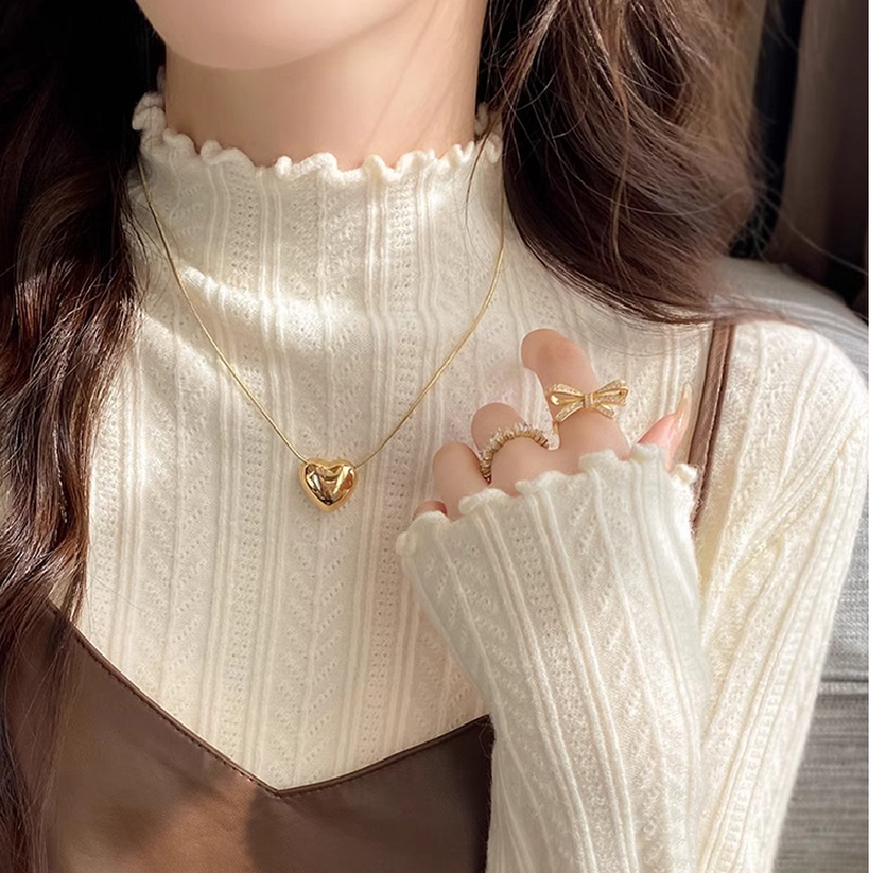 木耳针织衫上衣秋冬东莞大朗毛衣不起球女新款广州十三行高端女装