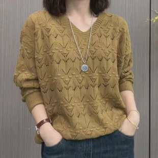 上档次特别有气质时尚 大朗不起球正品 桐乡 洋气女装 大佬毛衣新款