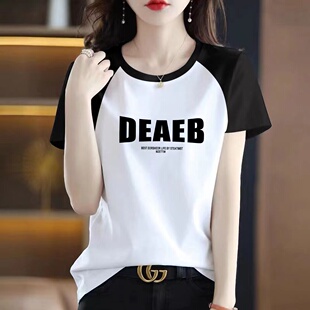 广州十三行女装高端欧货白马沙河服装市场女T恤短袖纯棉深圳南油