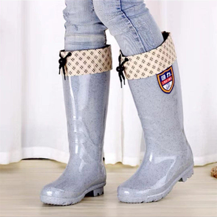 回力雨鞋女夏季水鞋女士雨靴长筒高筒中筒胶鞋女防水防滑时尚套鞋