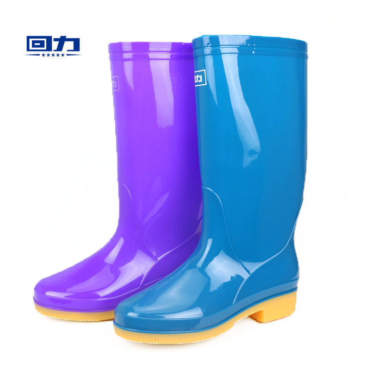 黑色劳保防水套鞋中筒雨靴