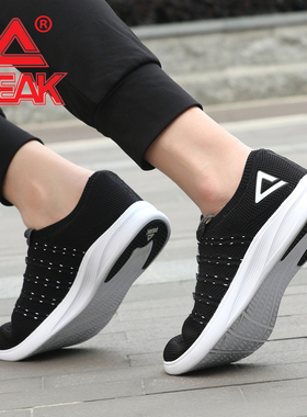 Peak/匹克男跑鞋 织物网面男学生透气轻便潮流时尚运动鞋DH720891