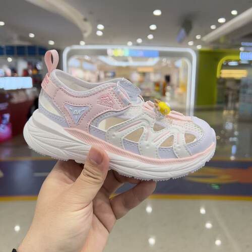 专柜正品江博士2026夏季女童包头凉鞋轻便全接触凉鞋1S10B2004EW0