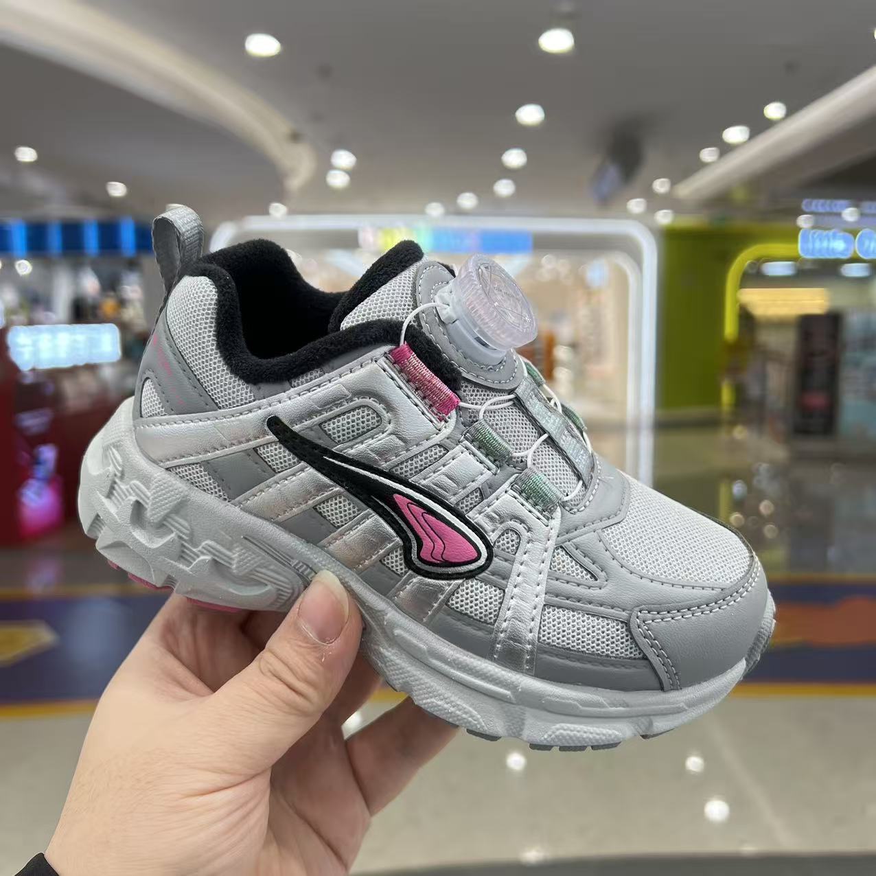 专柜正品江博士25冬二阶段机能鞋女童高帮无绒学步鞋 1B16A4032JW