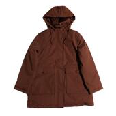 秋冬AIGLE艾高连帽加厚棉服女户外休闲插兜外套MTD保暖防风AC506