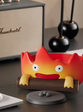 卡通柴火摆件红红火火乔迁摆件