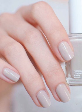 美国ESSIE正品指甲油Sand Tropez经典裸灰色745奶茶米灰色不可剥