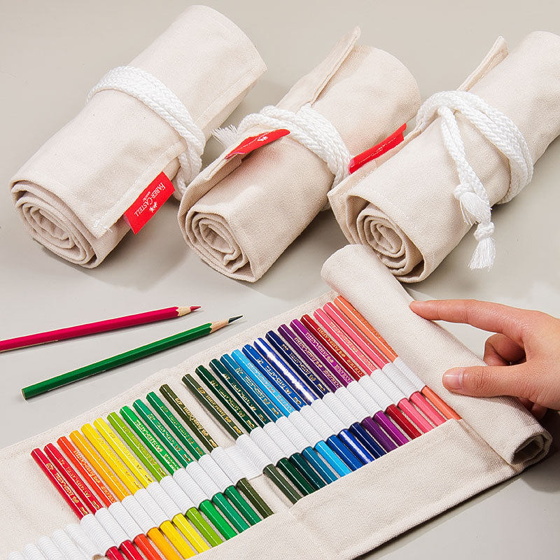 辉柏嘉笔帘素描绘画专用铅笔袋帆布学生彩铅收纳收纳包美术笔袋,文具电教/文化用品/商务用品,笔袋,淘宝优惠券,粉丝福利购,淘宝优惠卷