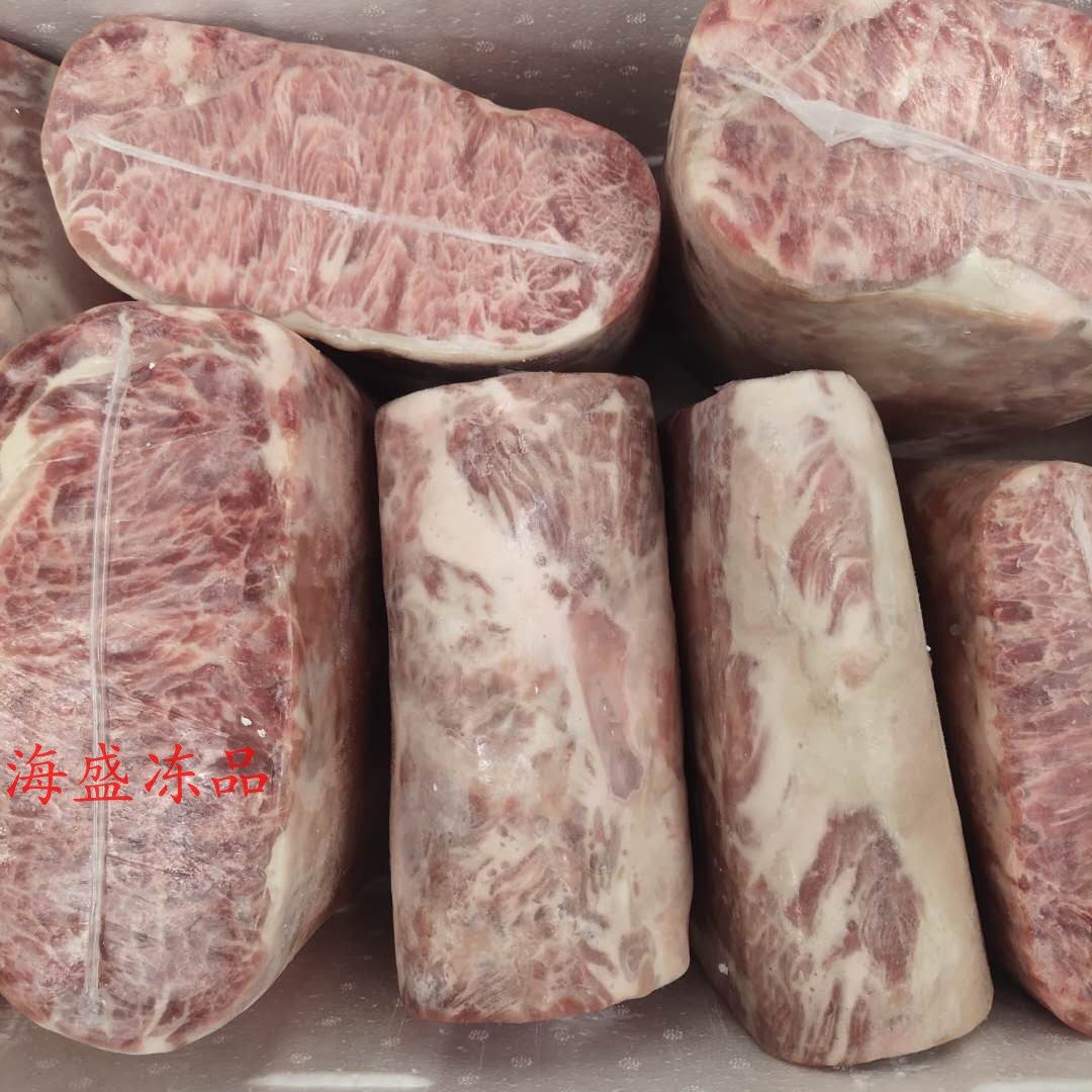 霜降调理雪花牛肉 一块约4至6公斤 整块称重出售 一公斤130元