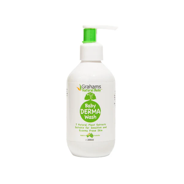 澳洲原装进口Grahams Natural婴儿沐浴露200ml 温和不刺激正品