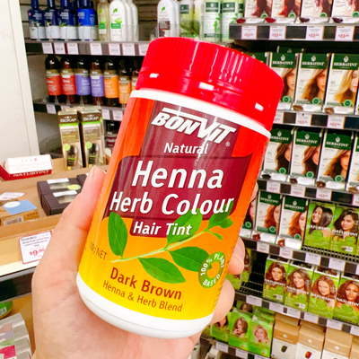 澳洲原装进口BONVIT henna herb colour养发冲剂100g润发饮正品