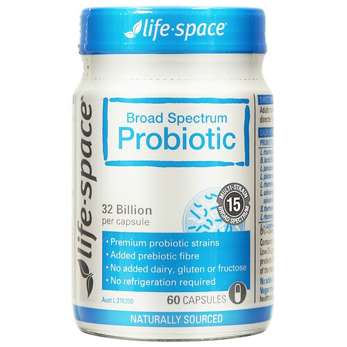 澳洲原装正品Life Space成人益生菌胶囊60粒