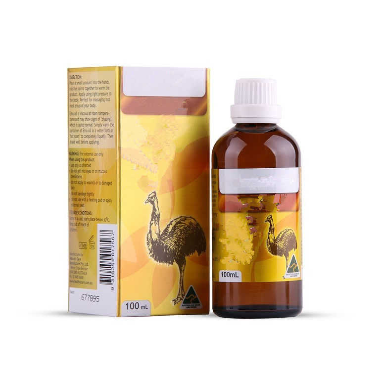 澳洲进口Healthy Care鸸鹋油emu oil 100ml