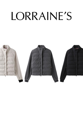 LORRAINES25冬新款 都市轻行-90白鹅绒轻户外立领轻便羽绒服外套