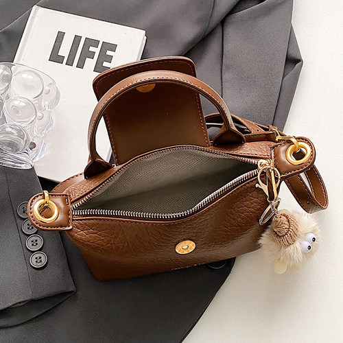 法国小众正品单肩斜挎小方包