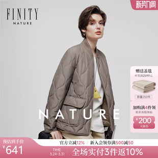 新款 FINITY菲妮迪棉衣棉服2025冬季 保暖外套女 NATURE系列