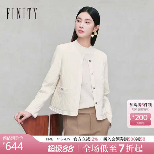 FINITY棉衣棉服小香风百搭