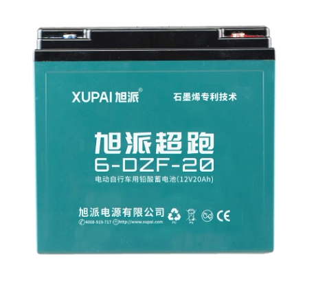 旭派铅酸电动车外接音箱电池