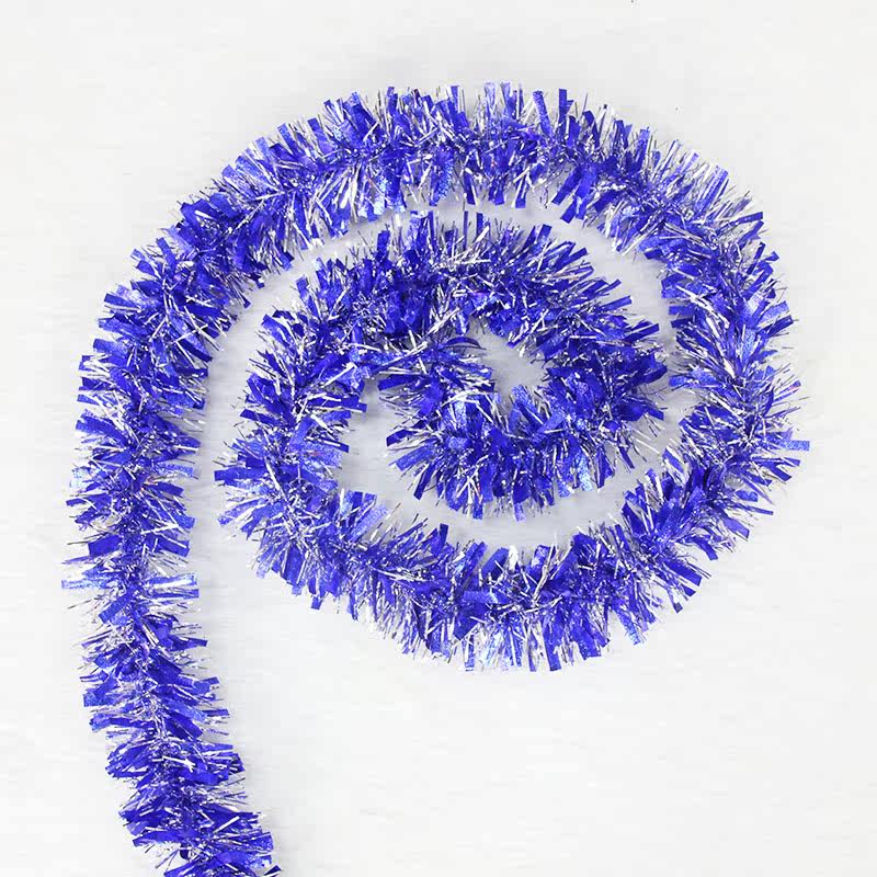 郎森圣诞节毛毛条拉花彩带晚会庆典party装饰圣诞树配饰配件彩条