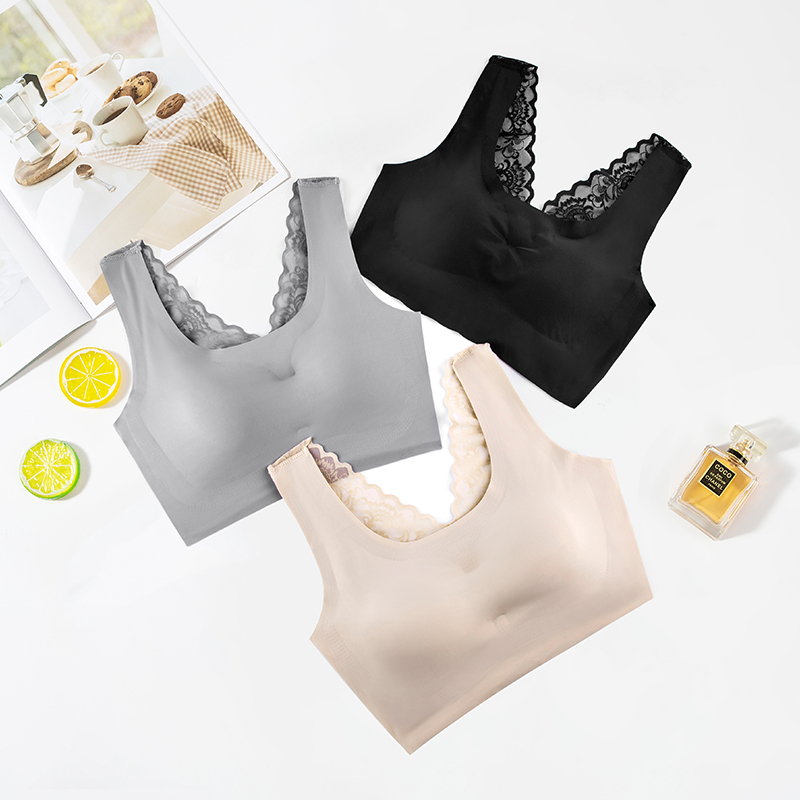 无痕运动内衣钢圈薄款夏季聚拢