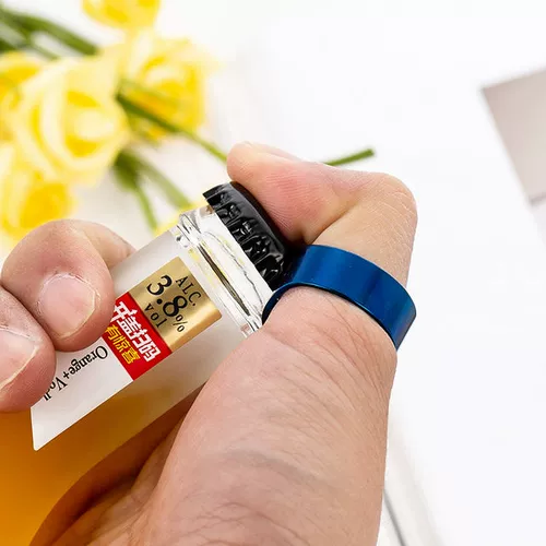 Кольцо из нержавеющей стали, креативная открывашка