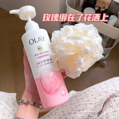 olay滋润沐浴露530g玫瑰
