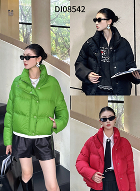 定制DI-SUI正品2025秋冬新款女装08542时尚加厚宽松百搭羽绒服