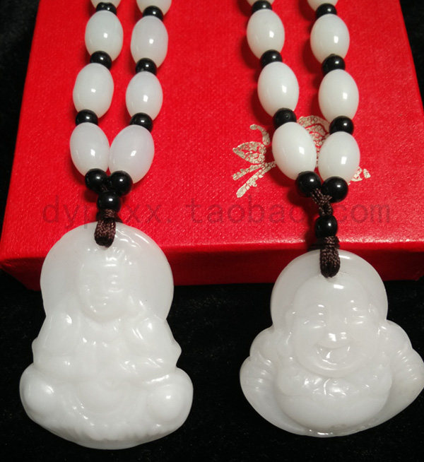 Stall Source of goods Jade Pendant Imitation white Guanyin Buddha Pendant bead Necklace company gift Jade Jewelry Pendantin the Accessories/Fashion Jewelry, Pendant/Pendant  category - from Buy2taobao.com to provide professional Taobao agent buy service