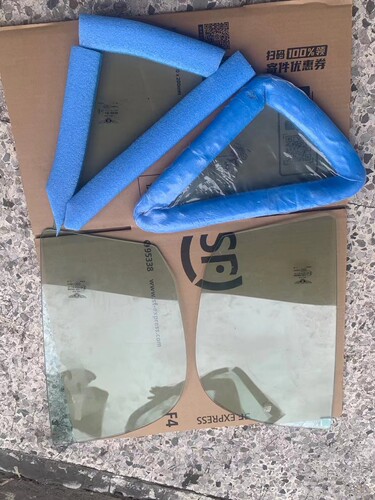 宾利 飞驰 GT 前后三角玻璃 原装正品 拆车件