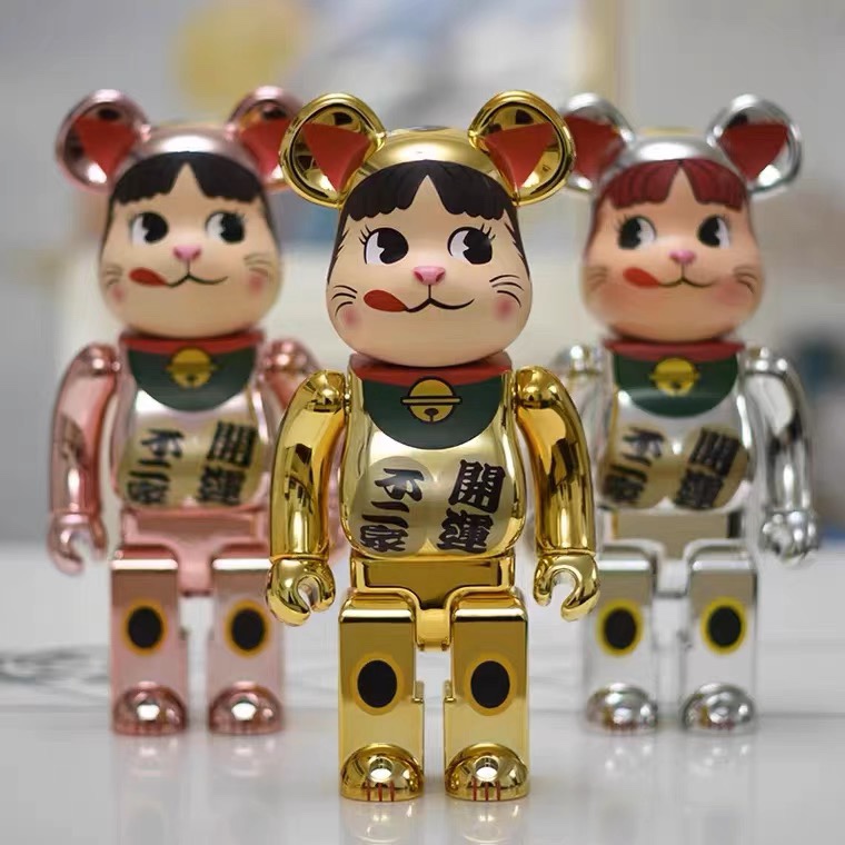 招财猫积木熊牛奶妹不二家千万两