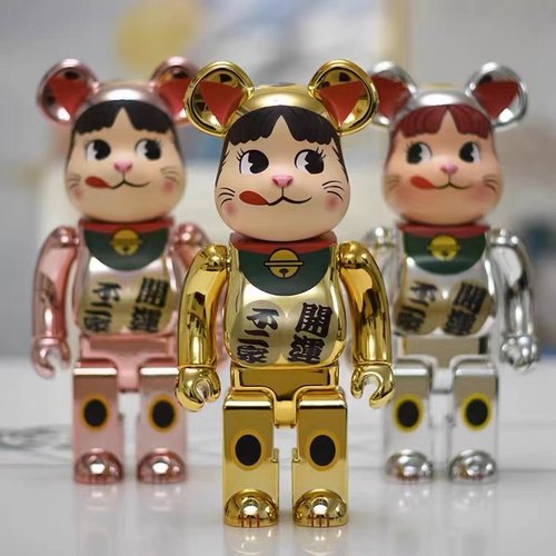 招财猫积木熊牛奶妹不二家千万两