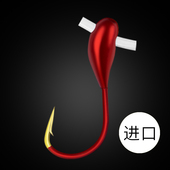 进口朝天钩高端千又朝天钩正品 45度细条金海夕丸世伊豆鱼钩鲫鱼勾