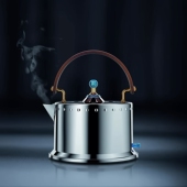 丹麦bodum波顿不锈钢复古高颜值烧水壶电热水壶电茶壶乔迁送礼