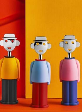 意大利ALESSI山卓多功能开瓶器红酒开瓶器创意礼品