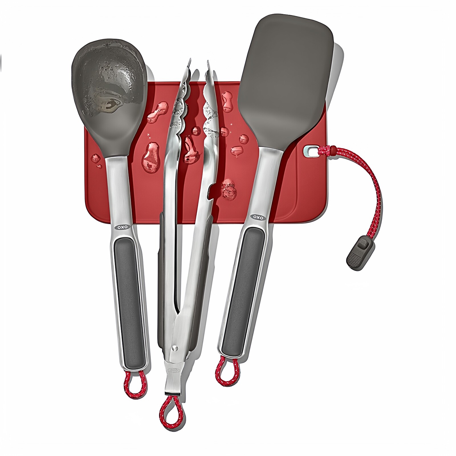 美国OXO奥秀耐热高温硅胶铲不粘锅铲煎饼铲煎铲分菜勺炒勺搅拌勺