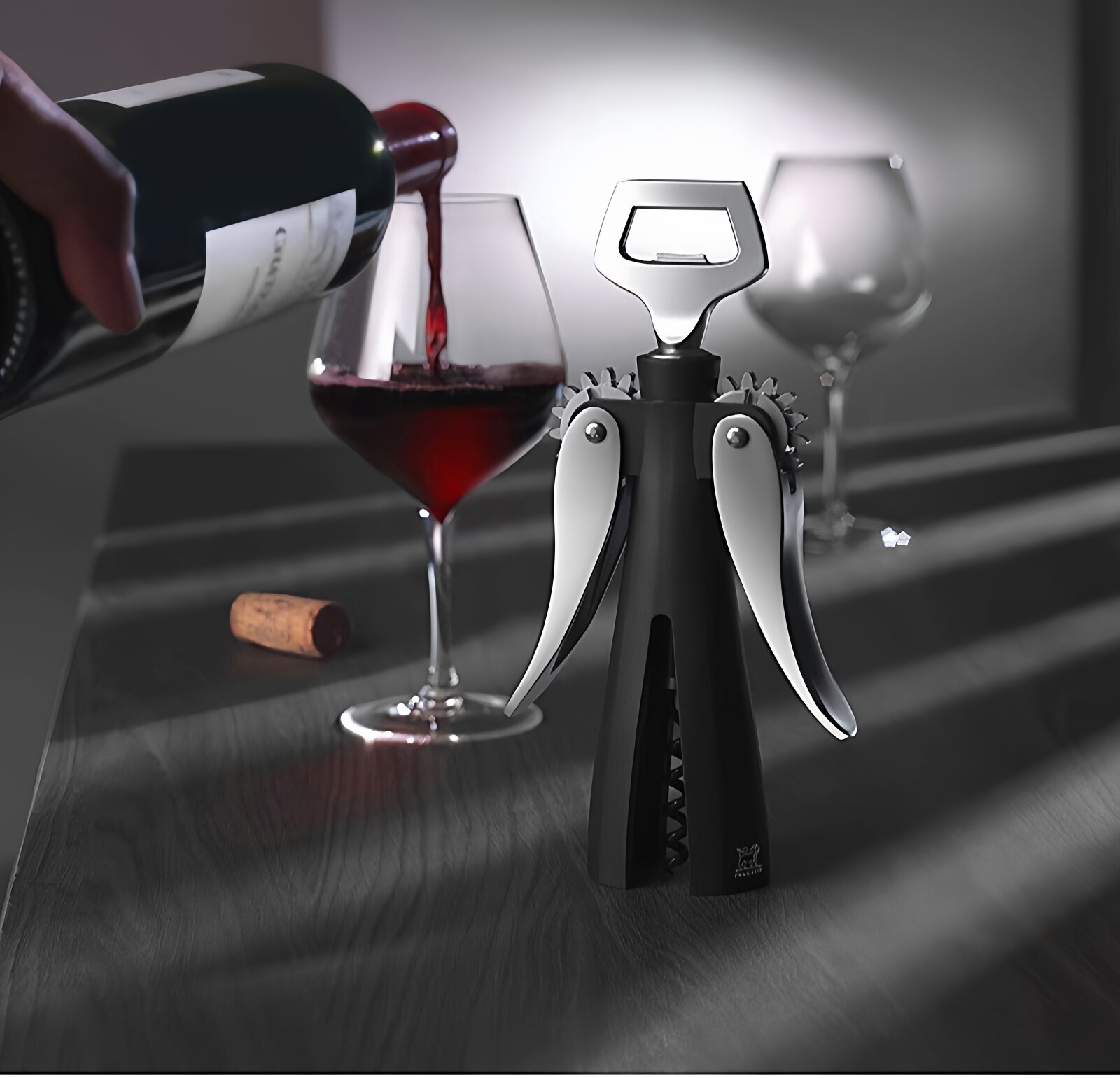 现货法国标致/Peugeot多功能红酒开瓶器 葡萄酒开瓶器 啤酒开盖器