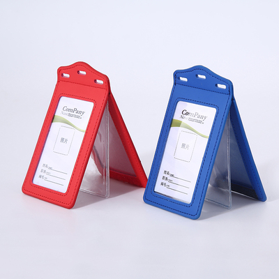 魔术贴闭合4卡位PU卡套