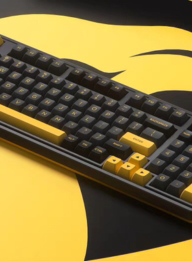 腹灵光魔CMK98机械键盘光轴青轴红轴防水可插拔电竞游戏专用有线