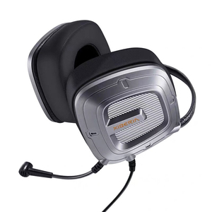 西伯利亚s300u后挂式电竞游戏耳机带麦USB 7.1三角洲赛事用耳机