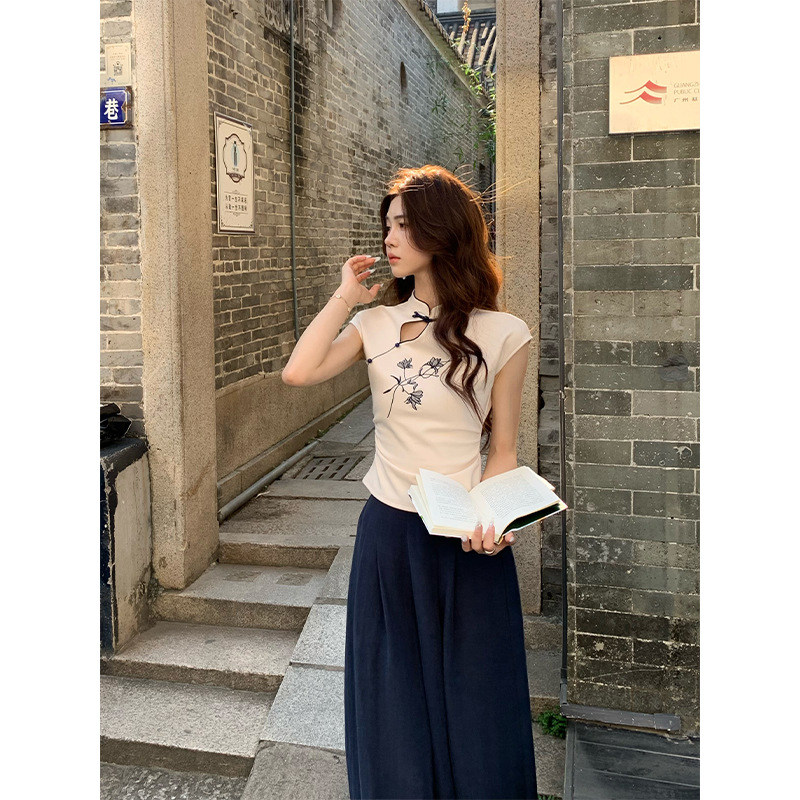 木子李的李新中式套装