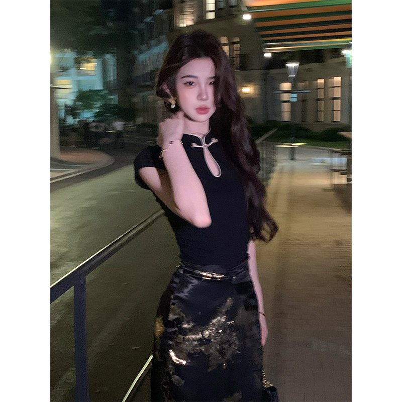 木子李的李新中式套装