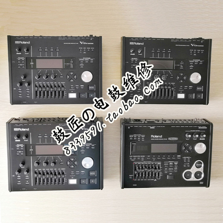 维修Roland罗兰td 1 4 11 25 30 50KV电鼓镲片打击板修理山东鼓匠