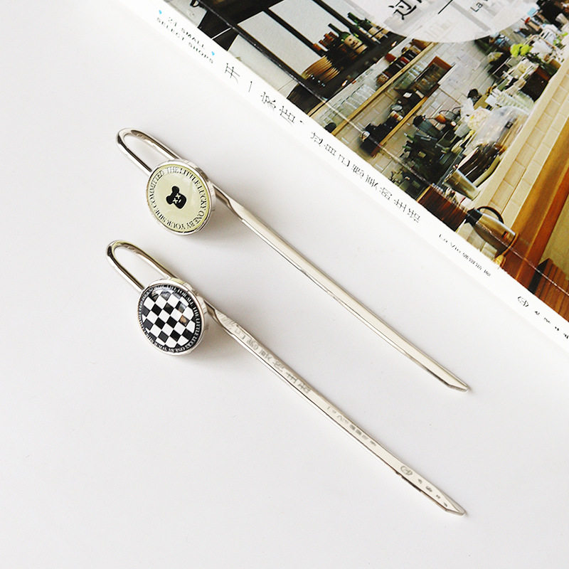 北欧金属书签高档精致学生文具阅读伴侣文创礼品纪念品,文具电教/文化用品/商务用品,书签,淘宝优惠券,粉丝福利购,淘宝优惠卷
