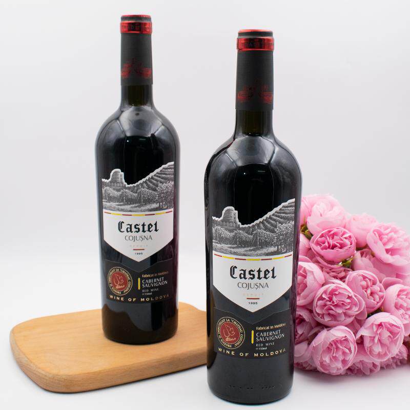 摩尔多瓦原瓶进口赤霞珠干红葡萄酒性价比口粮酒13.5度750ml瓶装