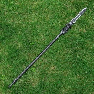 西游记周边沙悟净沙僧月牙铲降妖宝杖唐僧九环锡杖塑料幼儿玩具