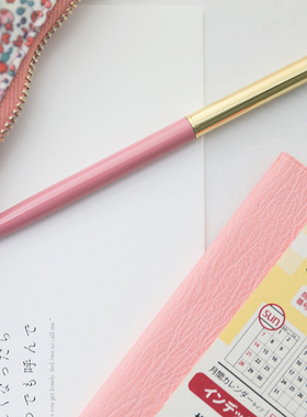 francfranc 复古金属笔转动圆珠笔办公用笔签字笔女士专用礼品笔