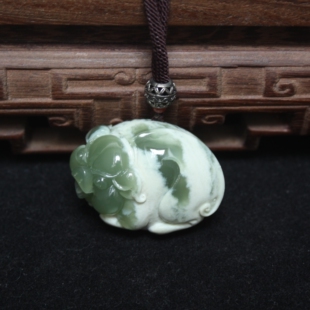 正品析木河磨玉岫岩玉和田玉石生肖猪鸡玉吊坠挂件手把件特价包邮